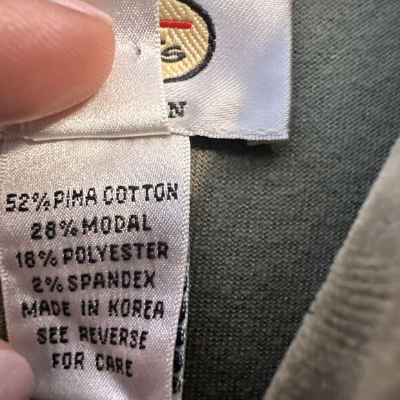 Talbots Jacket Lux Velour Jacket Full Zip Mock Neck Cozy Plus Size 1X Sage Green - Picture 5 of 8